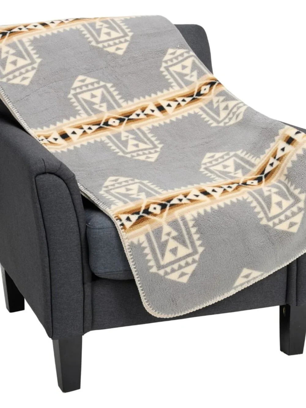 NEW Pendleton Reversible Printed Berber Throw Blanket - 50x70